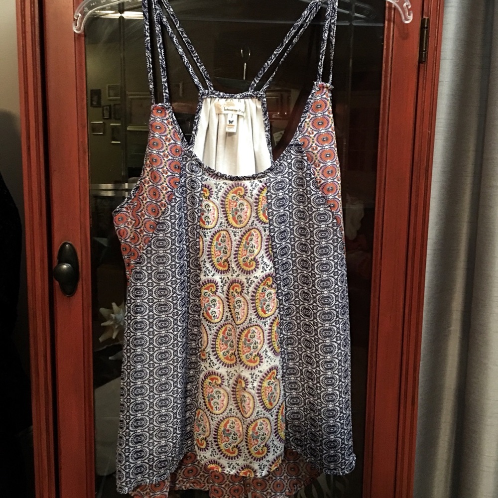 Between Me and You Paisley Print Top